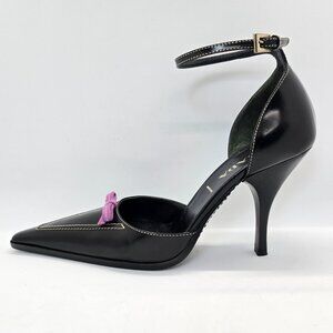 PRADA Vintage Calzature Donna Ribbon Heels Size IT36/US6
